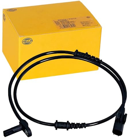HELLA 6PU 358 218-081 ABS Sensor - Raddrehzahl - 2-polig - Vorderachse | Kompatibel mit: MERCEDES-BENZ SPRINTER 3,5-t Bus, SPRINTER 3,5-t Kasten, SPRINTER 3,5-t Pritsche/Fahrgestell