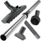 Spares2go Extension Rod Tool Kit for Titan TTB774VAC 16L TTB775VAC 20L TTB776VAC 30L TTB777VAC 40L Vacuum Cleaner (35mm)