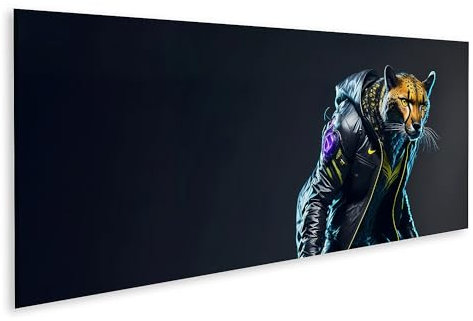 islandburner Bild auf Leinwand Verfolgung Exzellenz Gepard Sportler Nike Bilder Wandbilder Poster