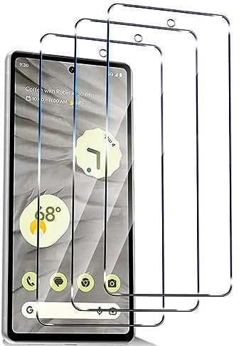 3 Pièces Verre Trempé pour Google Pixel 6 Pro, Dureté 9H HD Transparent Film Protection écran Compatible avec Google Pixel 6 Pro - Anti-Rayures, Sans Bulles, Facile à Installer