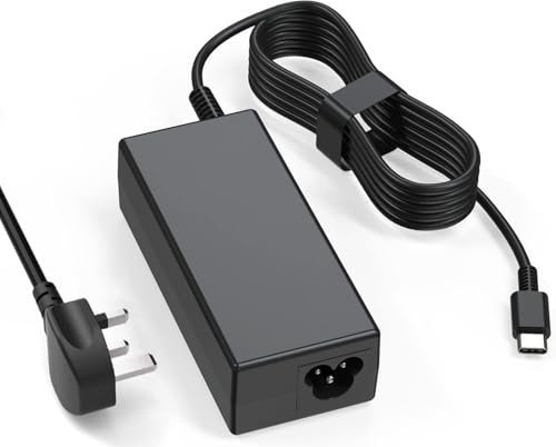 45W USB Type C Laptop Fast Charger for Acer Chromebook Spin 311 315 Widely Compatible with HP Dell Lenovo Asus Samsung Google Chromebook Type C Power Cord