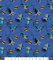 DC Batman Stoff Meterware (100% Baumwolle, echter Lizenzstoff, 9 verschiedene Designs) (Batman-Stoff - Comics Blau)