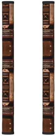 SamLng Lot de 2 housses de poignée de porte de réfrigérateur pour cave à vin rouge – Protection décorative pour meubles de cuisine, lave-vaisselle, four à micro-ondes