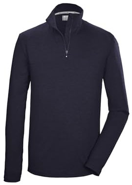 Killtec Unisex - Erwachsene Langarmshirt KSW 95 MN, Farbe:dunkel stahlblau, Größe:3XL