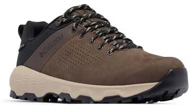 Columbia Men's Newton Nimble Leather, Low Rise Trekking and Hiking Shoes