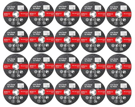 HDUNGM 1-50PC 76mm Sägeblatt Metall Trennscheiben Schleifen Schleifen Cut Off Kreis Räder Klingen Discs Elektrische Winkel Grinder Zubehör