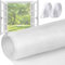 Starvortex 150x200cm Zanzariere per Finestre, Rete in Fibra di Vetro Antistrappo, Zanzariera Fissa con Nastro Forte, Rete Anti-Insetti e Anti-Gatto, Facile da Tagliare su Misura (Bianco)
