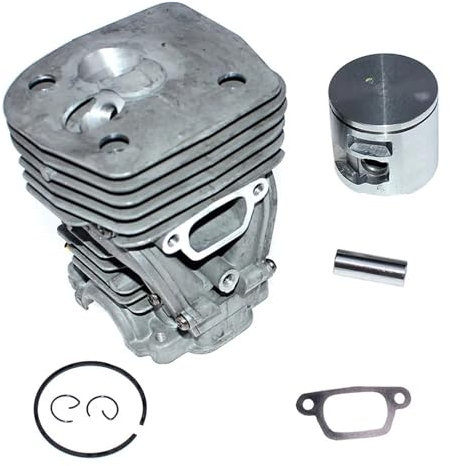 LAVAS Kit cylindre-Piston 47mm adapté à Husqvarna 455 455 Rancher 455E 460 460 Rancher Jonsered CS2255, tronçonneuse PN: 537320402 537320501
