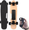 Skateboard elettrico a forma di pesce per adulti e adolescenti, velocità massima 20 km/h, portata massima 8 km, 3 velocità, frenata fluida con longboard elettrico remoto per adulti