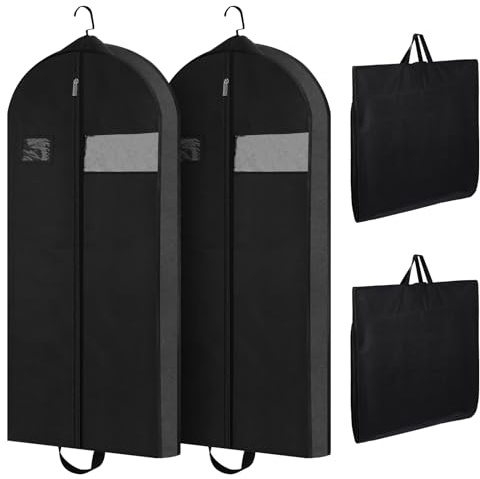 GSrenyu 60 Dress Bags Covers Long Garment Bags for Storage and Travel