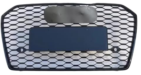 Kühlergrill Front Grill Front Hood Grille Ersatz Obere Grills Abdeckung Auto Zubehör Hex Honeycomb Kompatibel Mit A6 Für S6 C7.5 2016 2017 2018