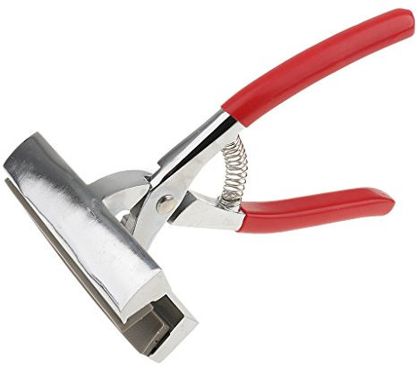 MagiDeal LEINWANDSPANNZANGE SPANNZANGE für Leinwände Keilrahmen Stretching Clamp Ölgemälde - rot, 12cm
