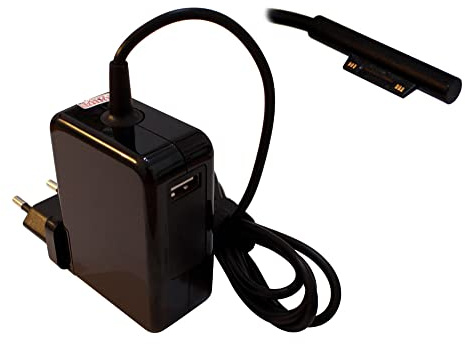 Power4Laptops Netzteil Laptop Ladegerät (EU Stecker) kompatibel mit Microsoft Surface Book