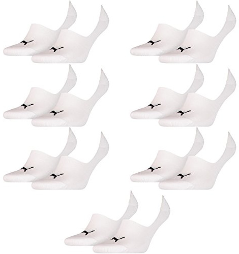 PUMA 10 Paar Socken Footie Sportsocken Invisible Gr. 35-46 Unisex