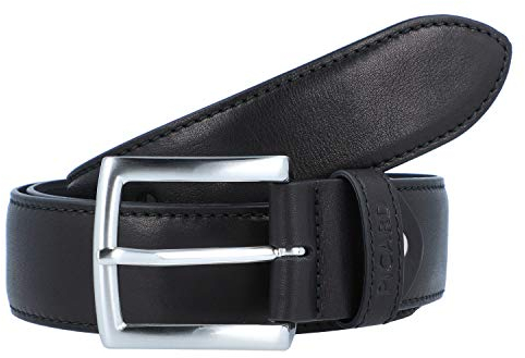 Picard Herrengürtel Authentic2 Rindsleder Schwarz, Größe: 130cm x 4cm, 401495N001