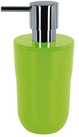 Spirella Seifenspender Flüssigseifen-Spender, Fassungsvermögen 7,5 x 7,5 x 16,5 cm - 300ml - Grün