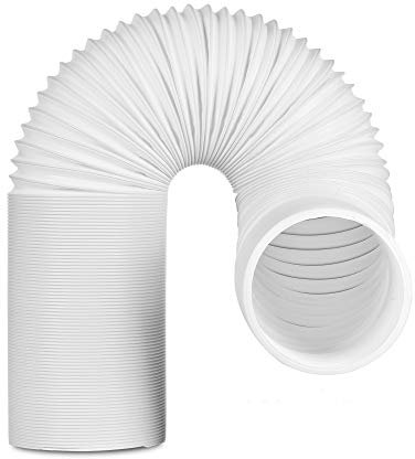 TURBRO Portable Air Conditioner Universal Exhaust Hose - 5.9 Inch Diameter, 78 Inch Length, Clockwise Thread - Compatible with LG, Honeywell, Whynter, Frigidaire, Midea, TCL, SPT, Haier