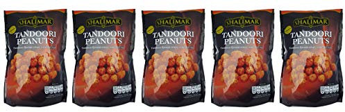 Spicy Nut Snack Roasted Peanuts with Tandoori Curry Flavour Coating. Hot Party Nibbles from Kingdom Supplies