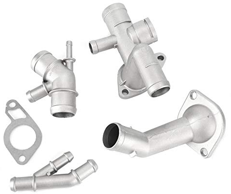 Kit de brida de refrigerante, 4 unids/set Kit de brida de manguera de refrigerante de motor de aluminio apto para Mk4 1.8T 2000 2001 2002 2003 2004 2005 06A121132A