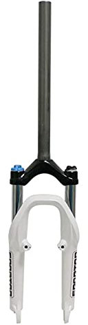 TYXTYX Forcella MTB da 20 Pollici, Blocco Spalla in Lega di Alluminio, Forcella Ammortizzata da 1-1/8, Escursione Forcella 120 mm