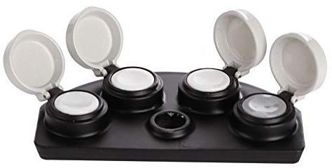 Accessoire de réparation de montres, professionnel Amti-Poussière réutilisable - Coque en métal - Facile à nettoyer avec couvercle pour horloger