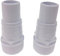 jardiboutique - 2 Adaptateurs Universel pour Tuyau Flottant et Skimmer