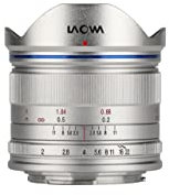 Venus Laowa 7,5 mm f/2 pour appareil photo Micro Four Thirds M4/3 Panasonic Olympus Silver (version standard)