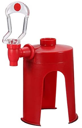 ALMAK Soda Dispenser Inverted Drinker with Spigot Coke Drinking Fizz Saver Water Bottle Drinks Machine Gadget Creative Hand Pressure Soda Dispenser, for All Bottle Drinks