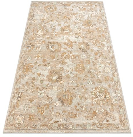 rugsx Wollteppich SOHO OSTA Kollektion 477.22.LA115, 100% Wolle, klassisch, Ornament, Blumen, Oeko-TEX Zertifiziert, beige 200x300 cm