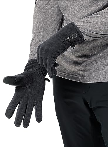 Jack Wolfskin Unisex REAL Stuff Glove Handschuh, Black, M