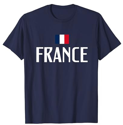 Supporter Français Foot & Sports Équipe France Cadeau Bleus T-Shirt