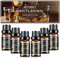 AESHORY Kit Huiles Essentielles Hommes 6x10ML, Men's Huiles Essentielles Aromathérapie Pures & Naturelles pour Diffuseur, Massage, SPA, DIY - Bois de Santal, Cèdre, Cuir, Tabac Doux, Rhum, Cologne