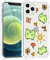 Idocolors Cases for iPhone iPhone 7/8/SE 2020 Cute Frog Design, Shockproof Phone Case Soft TPU with Bumper & Four Corner Reinforced Protective, Cover Thin Anti-Scratch Cartoon Pattern