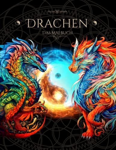 Drachen Mandala Malbuch - Malbuch für Erwachsene und Jugendliche - 31 Anspruchsvolle Mandalas von beeindruckenden Drachen
