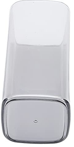 SEAFRONT Tazza per Bevande Resistente Alla Rottura, Tazza per Succhi, Tazza Quadrata in Acrilico da 400 Ml, Riutilizzabile, Moderna, per tè, Succhi di Latte, Tazza da caffè per Uso