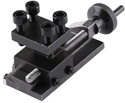 Zubehör Mini-Drehmaschinen-Werkzeughalter, Metalldrehmaschine, 30 Grad Drehbar, S/N: 10154 SIEG C0 Mini-Drehmaschine
