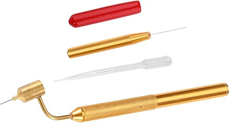 iplusmile Feinlinien Kratzstift Lackstift für Auto und Möbel Edelstahl und Kunststoff Material 0,7mm Spitze für Kratzerentfernung bei Fahrzeuglack und Heimreparatur