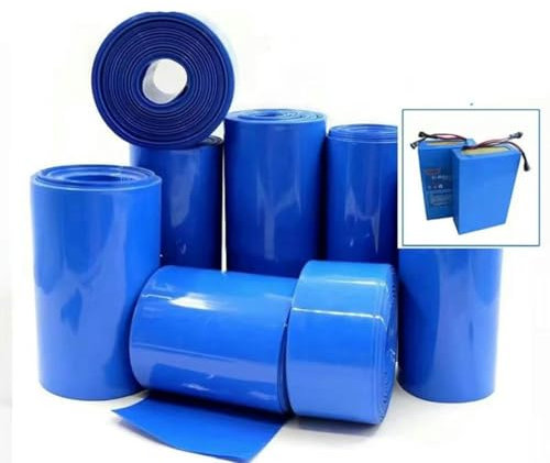 1 metro di 18650 pacchi batteria guaina per cavi multi formato tubo termorestringente blu termoretraibile isolato guaina termorestringente-blu cielo-450 mm