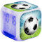 Fußball-Wecker, Kinder-Digitaluhr, Fußball, Kinderwecker Fußball mit LED-Display, kreative LED-Uhr, bunter Fußballwecker für Schlafzimmer, Studenten, Wohnzimmer