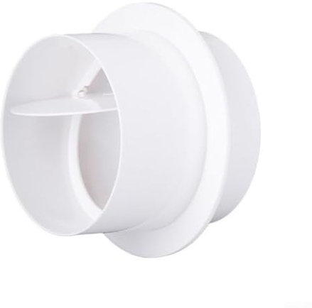 Clapet anti-retour en PVC pour salle de bain et cuisine, tuyau rond, extracteur d'air pour volet de salle de bain, empêche l'irrigation inverse, différentes tailles (150 mm)