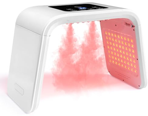 CENBEII LED-Gesichtsmasken-Therapie, 7-farbiges Licht und zirkulierendes
