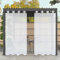 Wasserdichte Outdoor-Vorhänge, 2 Stück, rostfreie Ösen, Terrasse, Privatsphäre, transparente Vorhänge für Veranda, Deck, Pavillon, wetterbeständig, Pergola-Jalousie mit Raffhalter, 200 x 260 cm
