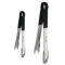 MHwan Pinze da Cucina, 2 Pezzi 31 cm e 24 cm Pinza Cucina Professionali in Acciaio Inox, Protezione Antiscottatura a 360°, Manici Antiscivolo, Silicone Alimentare, Lavabili in Lavatrice