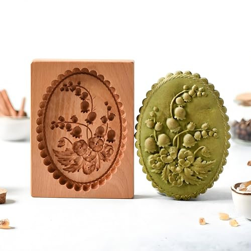 Shortbread Mould Wooden Mooncake Mold Wooden Cookie Molds Wood Cookies Biscuit Baking Mould Halloween Cookie Stamps