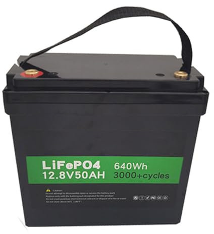 FREEDOH Lithium Iron Phosphate Battery 12V 50Ah Replacement Lithium Battery Pack for Solar System RV Energy Storage with BMS