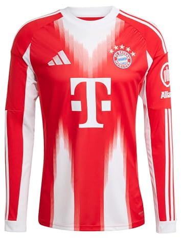 adidas Performance FC Bayern München Longsleeve Trikot Home 2025/2026 rot, M Herren