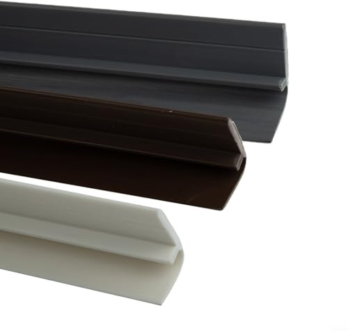Système de protection de porte pour bas de porte contre la pluie et la saleté (blanc)