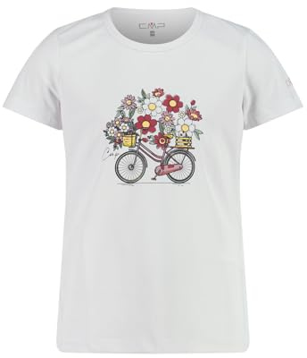 CMP Mädchen T-Shirt aus Piqué mit Dry-Function Gr. 128