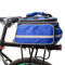 HSTYAIG Fahrrad Satteltasche, Fahrradtasche Fahrrad Satteltasche wasserdichte Multifunktions Tragbare Fahrrad Pack Fahrrad Gepäckt (Blau)