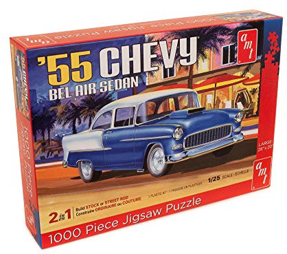 Jigsaw Puzzle Chevy Bel Air Sedan 1955 - 1:25 - AMT